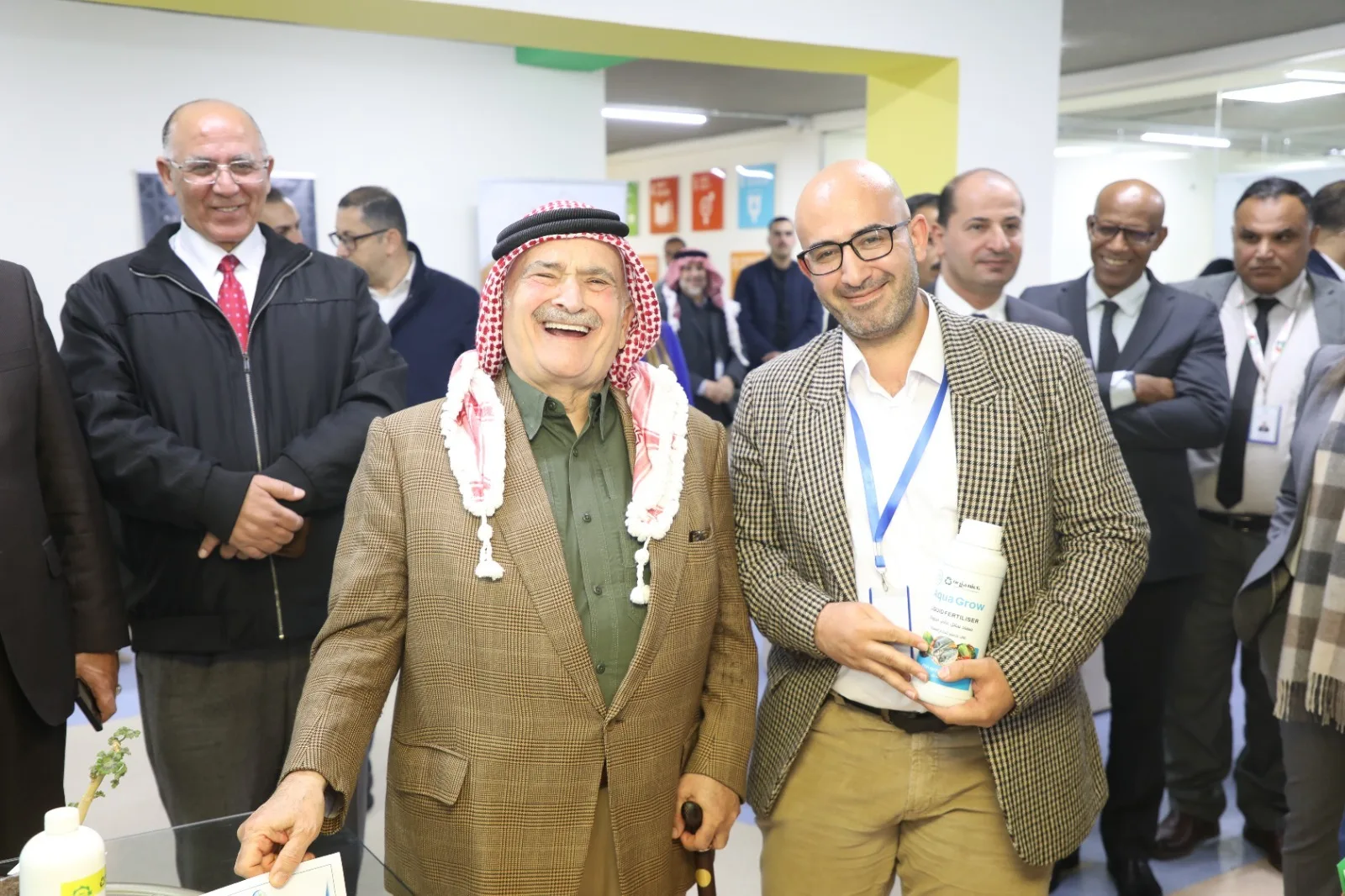 Honored to Showcase Our Work to HRH Prince Hassan bin Talal!